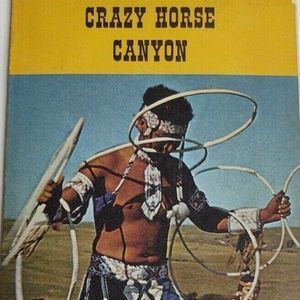 Vintage 1960s Ad Rosebud Siouxland Crazy Horse Canyon Brochure Map Pamphlet